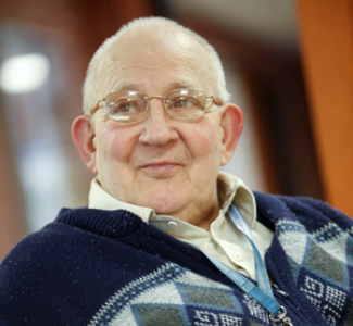 Man at home enjoying dementia care in Newmarket & Fenland