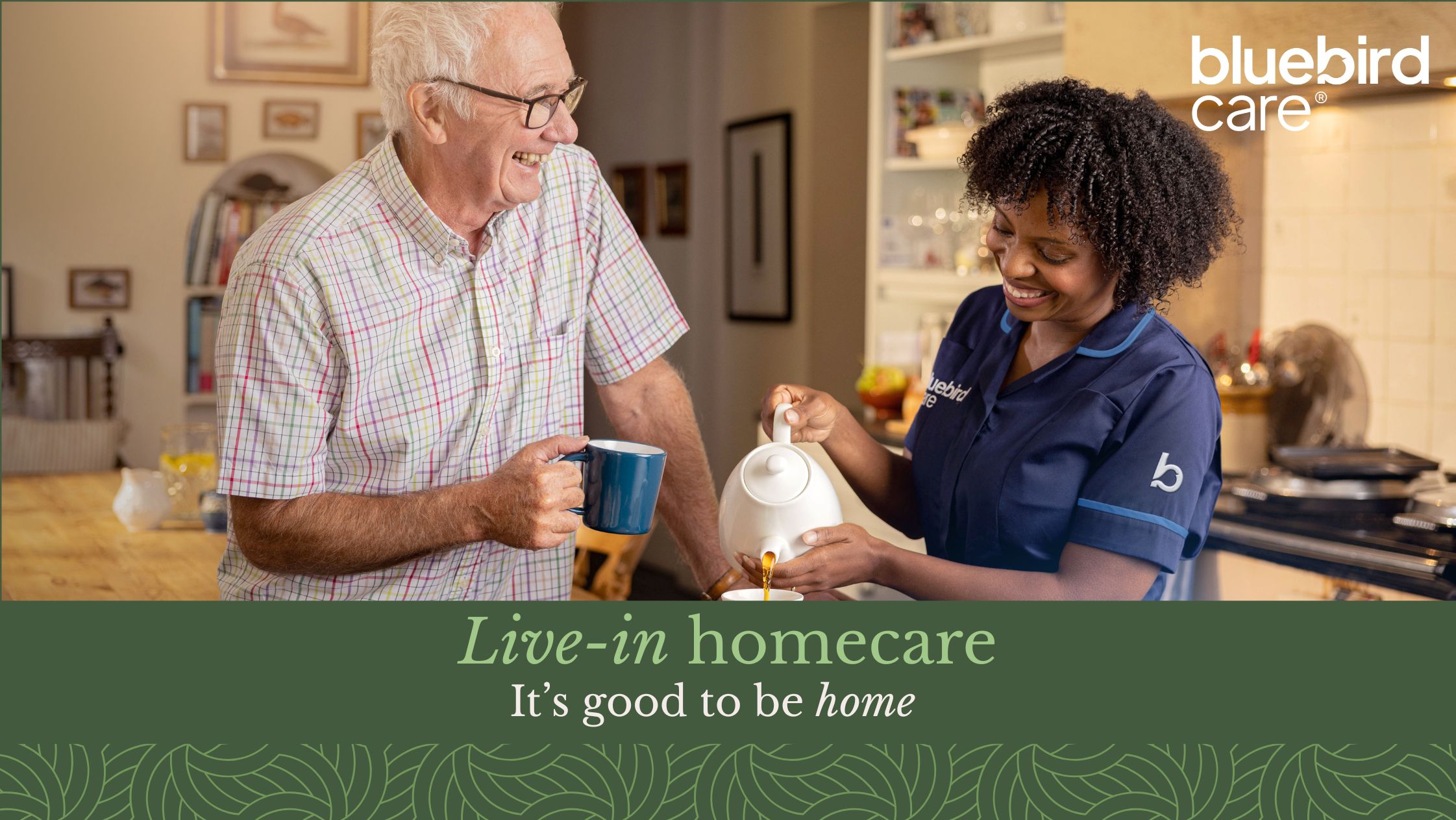 Live in home care - green