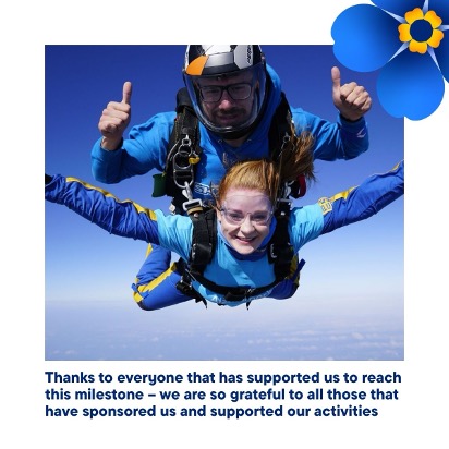 Alzheimers Skydive Charity