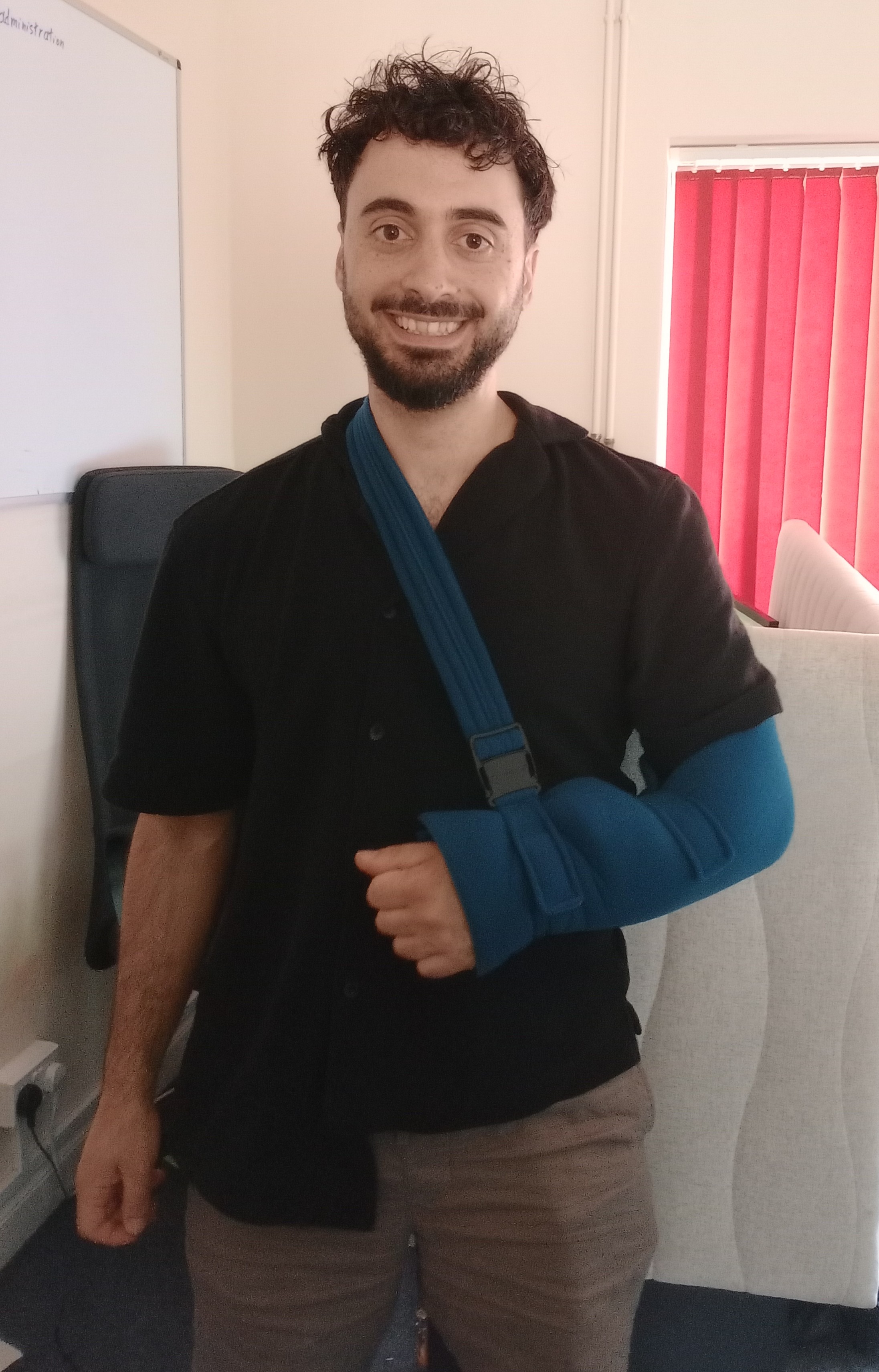 Carmine dislocated shoulder Carmine dislocated shoulder
