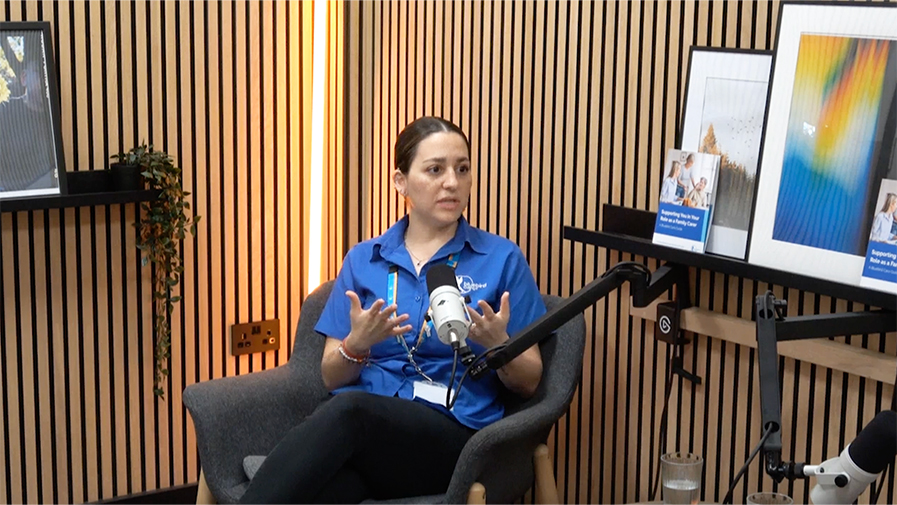 Betty Parra on the Family Carer Podcast On page 4