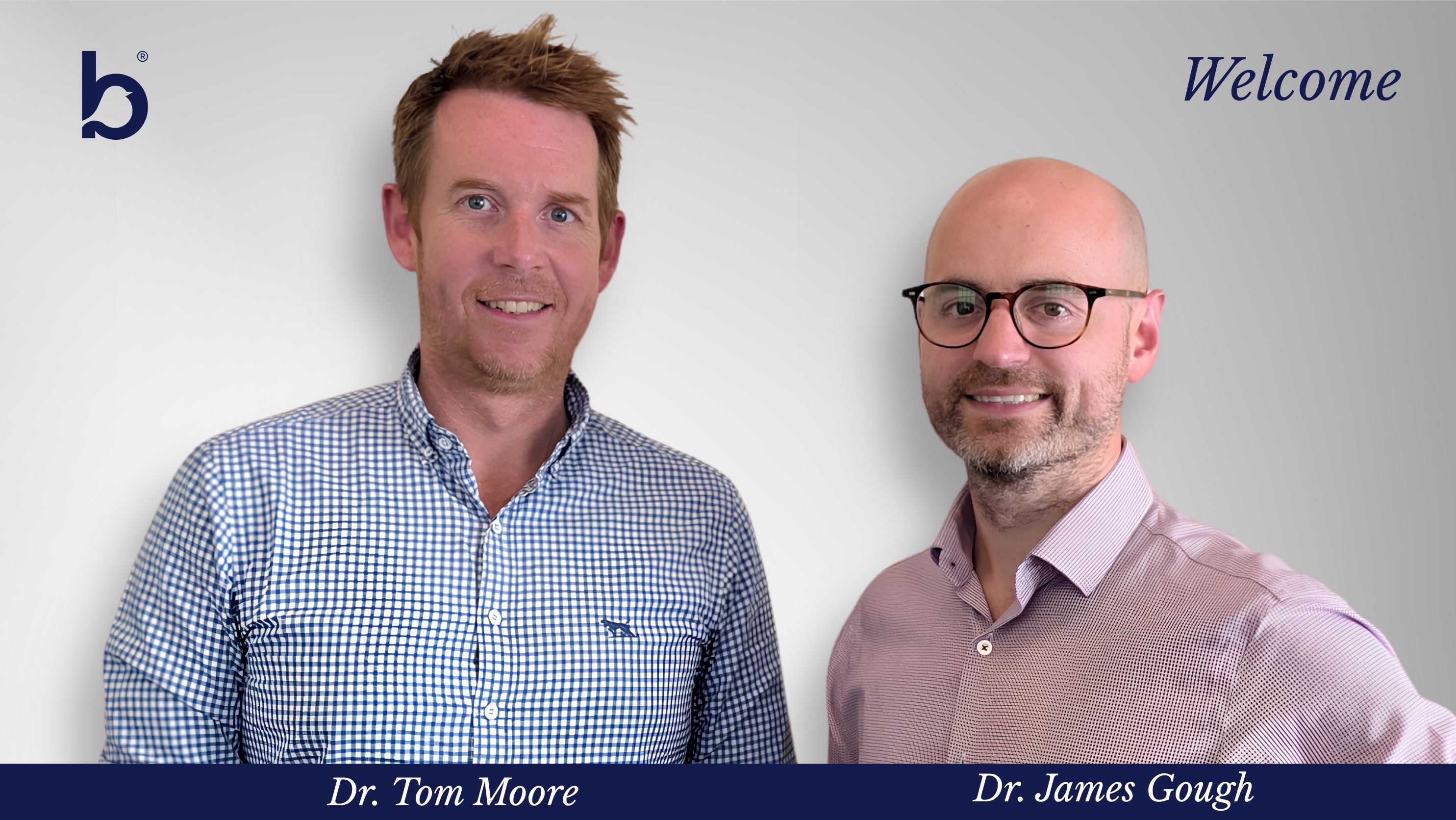 Welcome Dr Tom Moore and Dr James Gough to Bluebird Care Wiltshire North Welcome Dr Tom Moore and Dr James Gough to Bluebird Care Wiltshire North