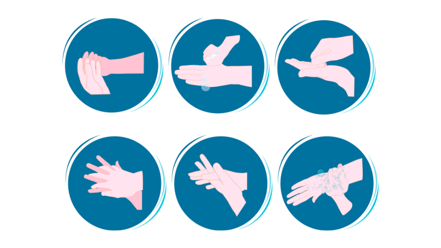 hands washing procedure