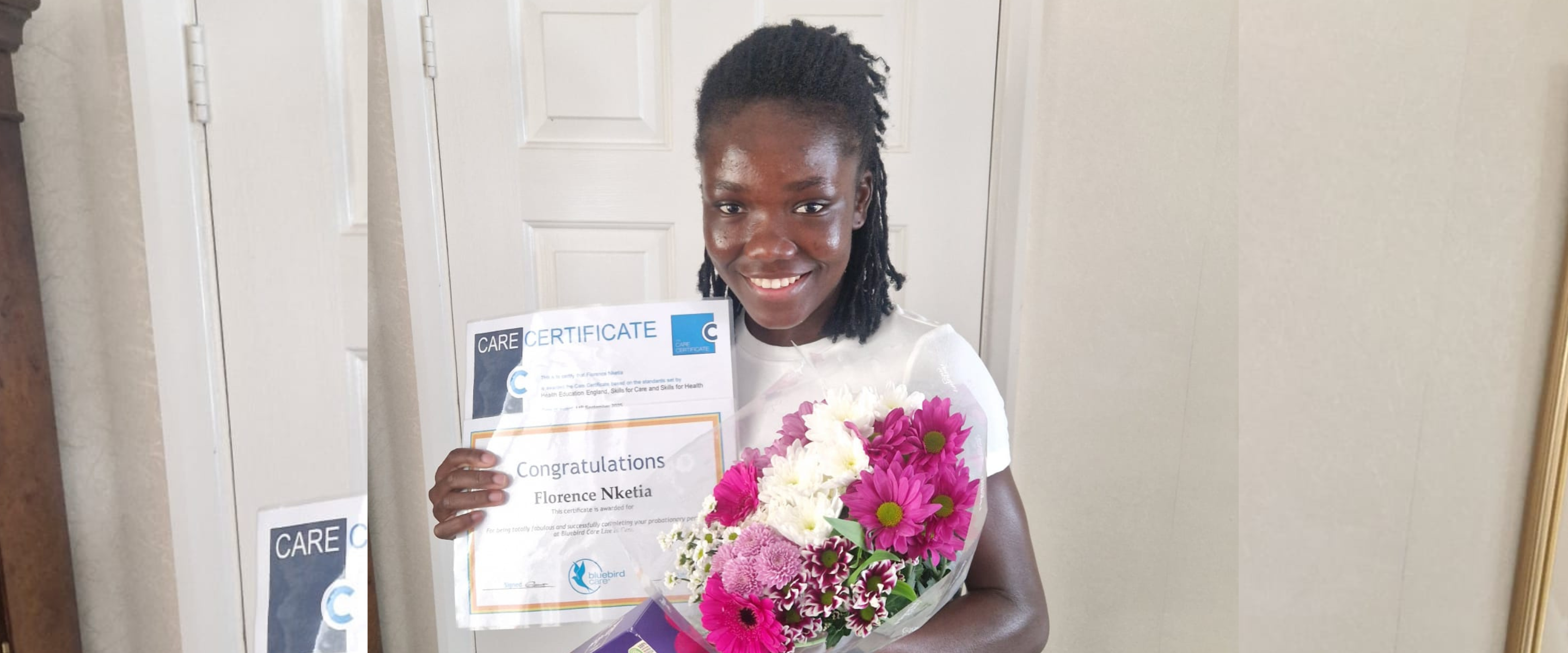 Celebrating Florence Graduating from Probation