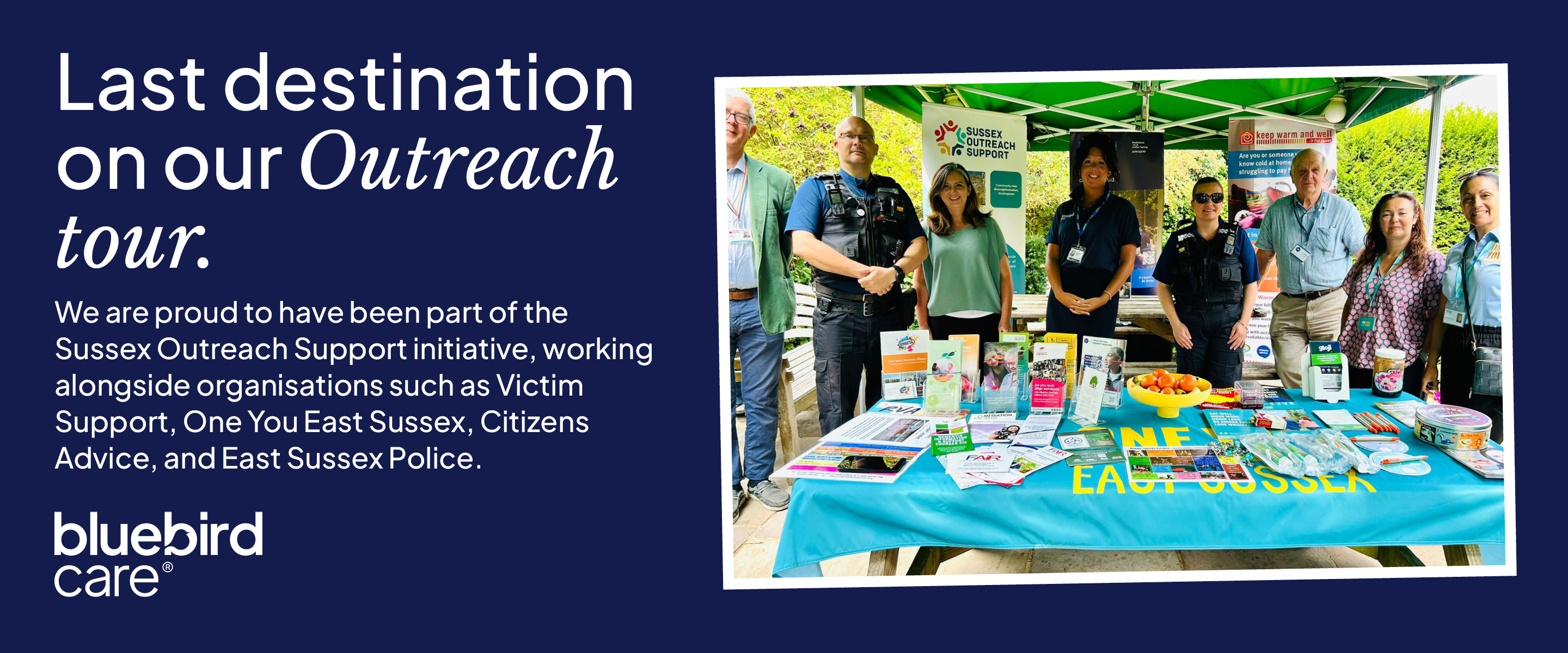 Sussex Outreach Support, Bringing Help Closer to the Community