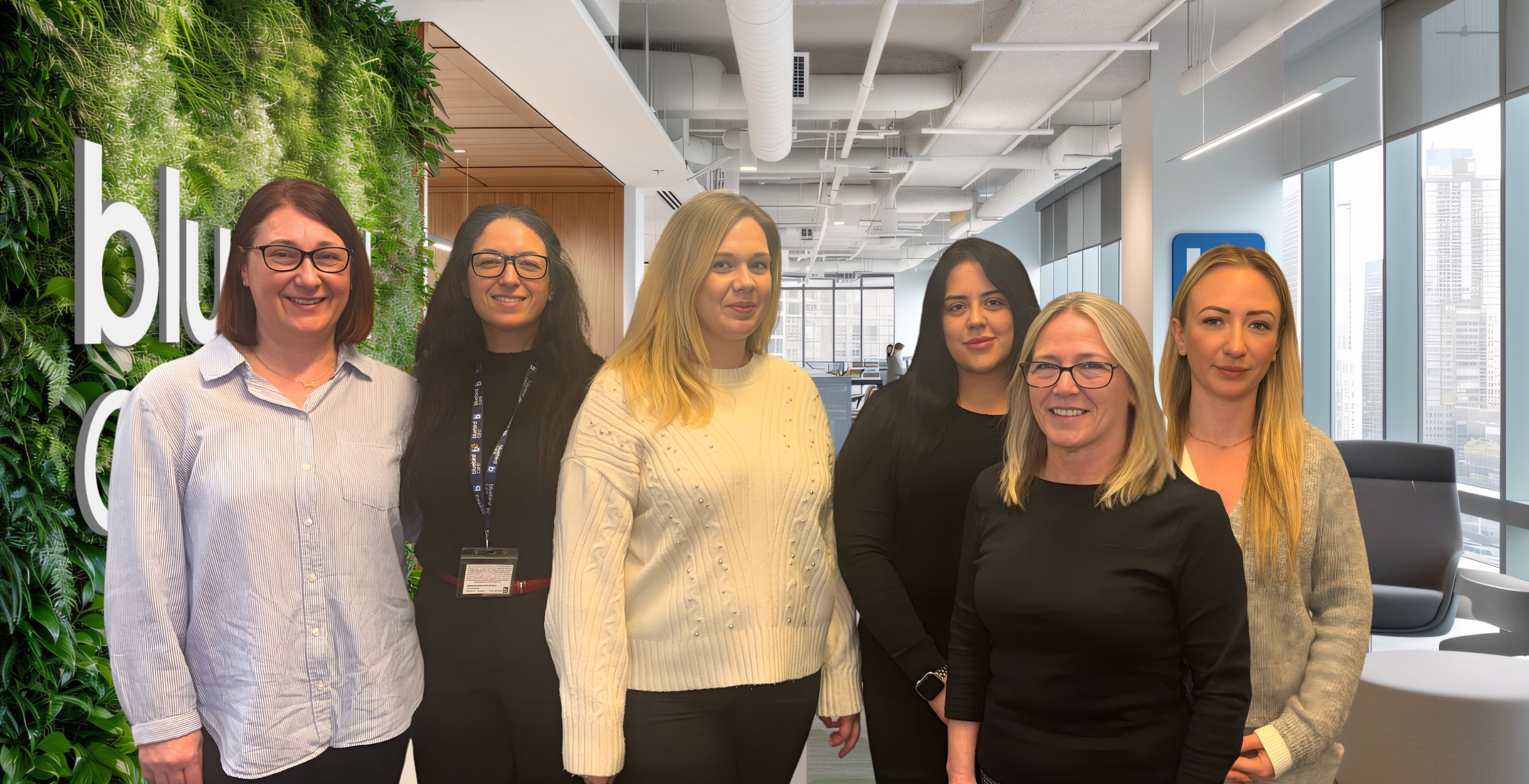 Epsom updated team pic with Yasmin