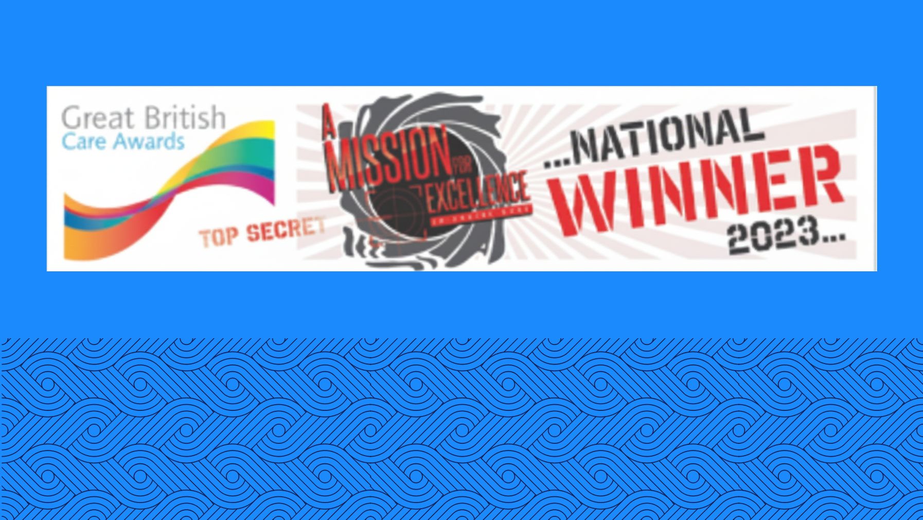 Awards Page Great British Care Awards - National Winner 2023