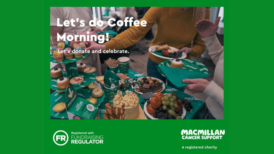 Macmillan Coffee Morning NEWS image