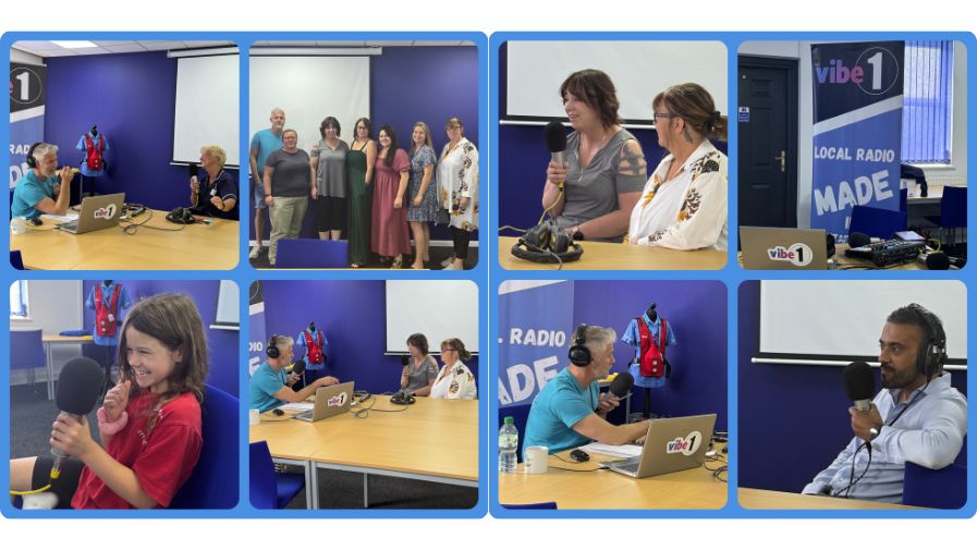 Vibe 1 Radio Collage Vibe 1 Radio Collage