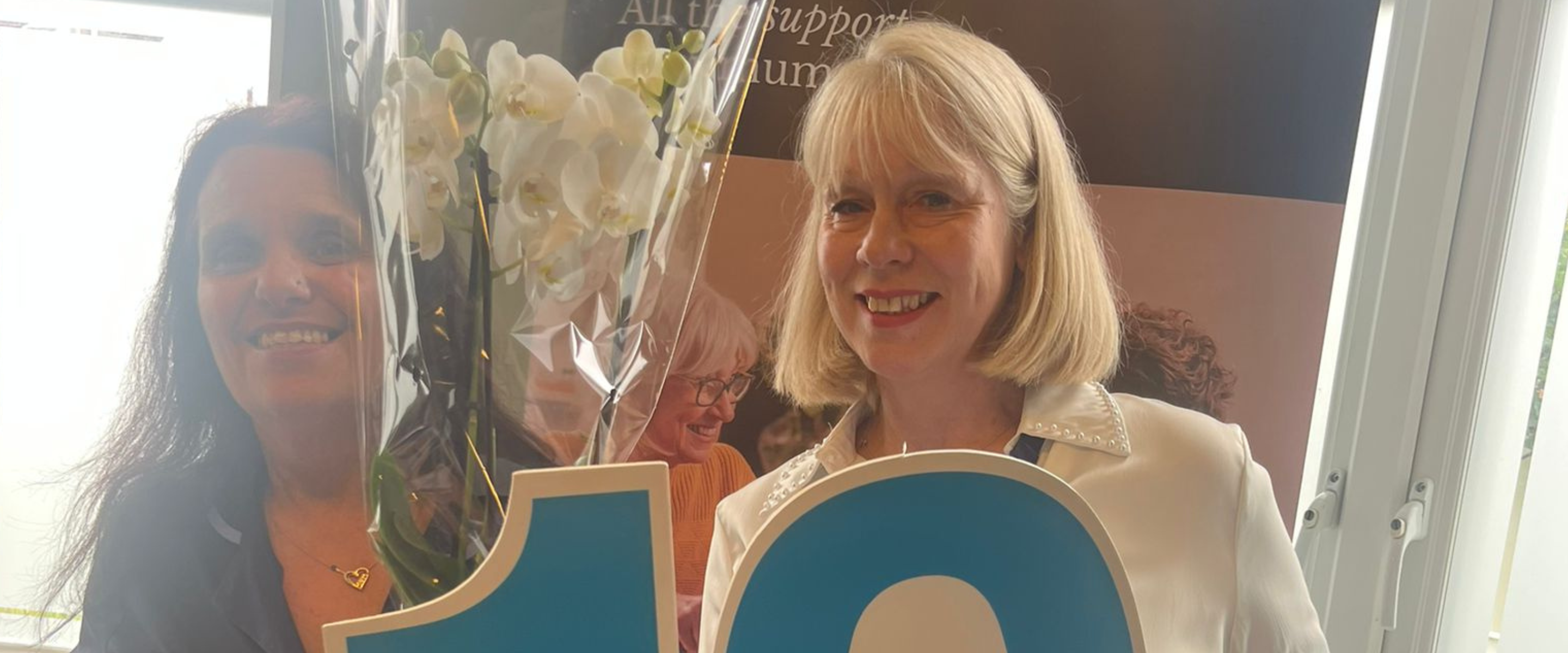 Celebrating 10 Years of Dedication: Honouring Sue from Bluebird Care Tonbridge & Tunbridge Wells