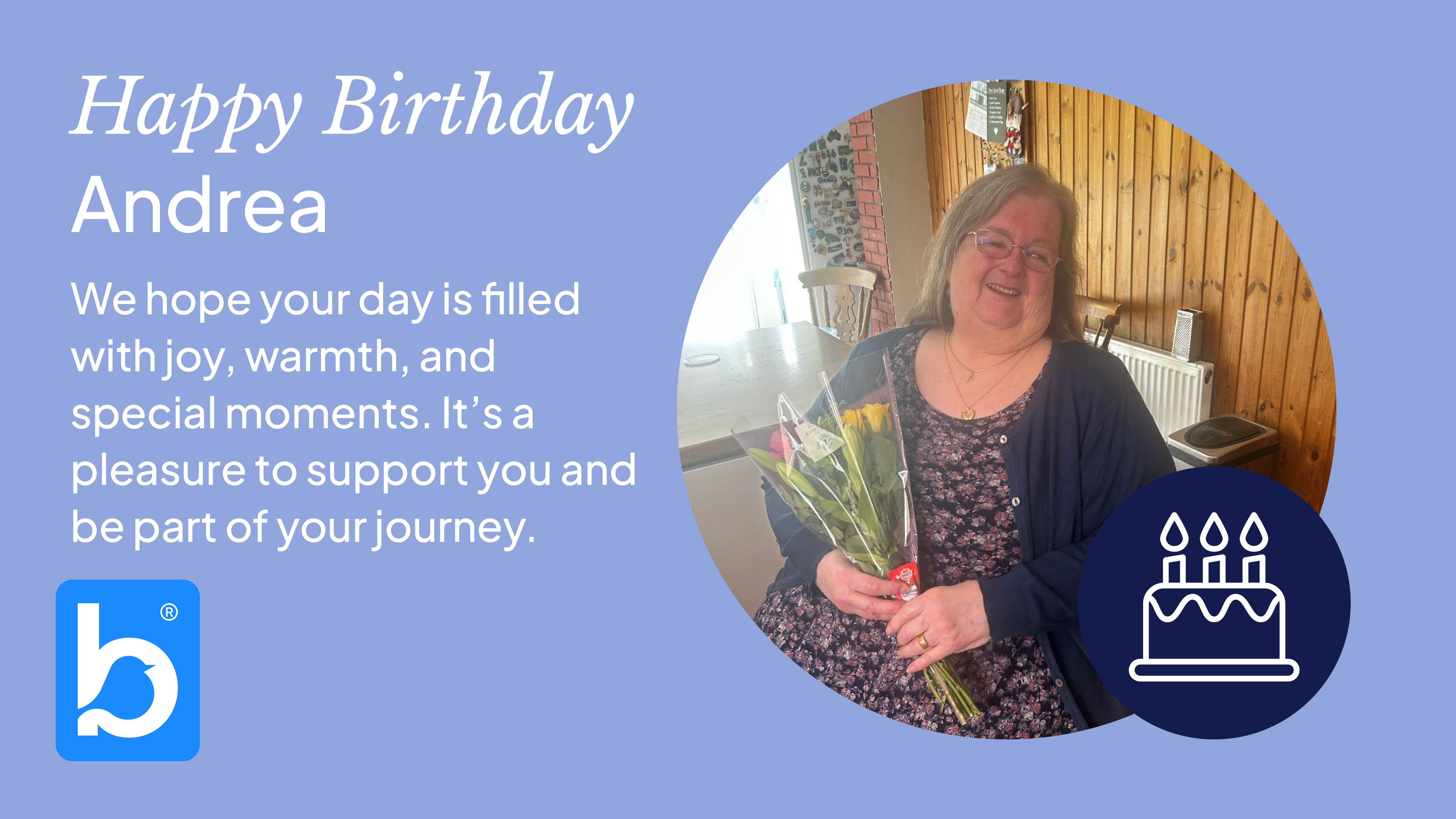 Happy Birthday, Andrea! 🎉