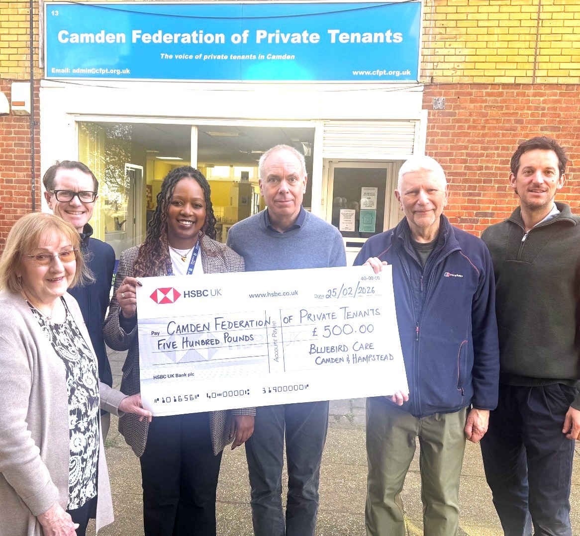 Camden Housing Charity Funding Boost