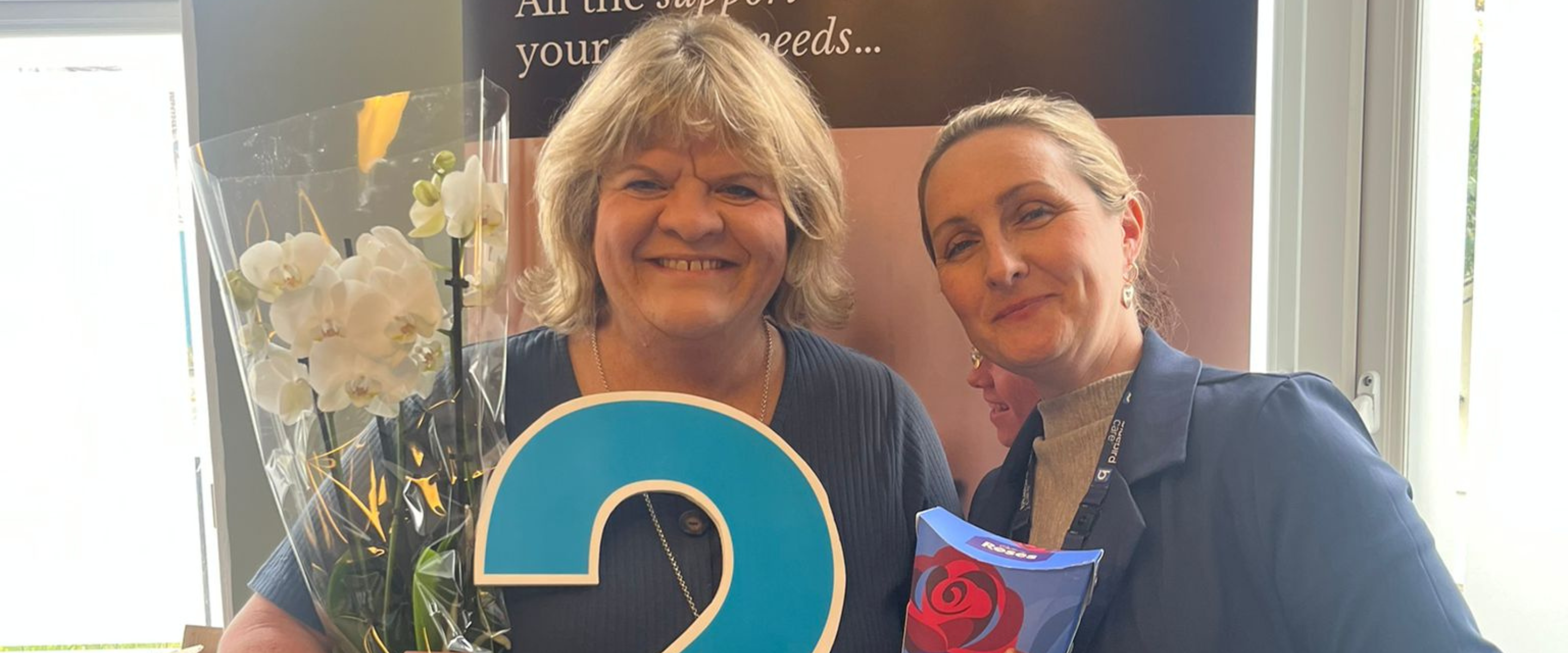 Celebrating Helen’s 2-Year Anniversary with Our Live-in Care Team