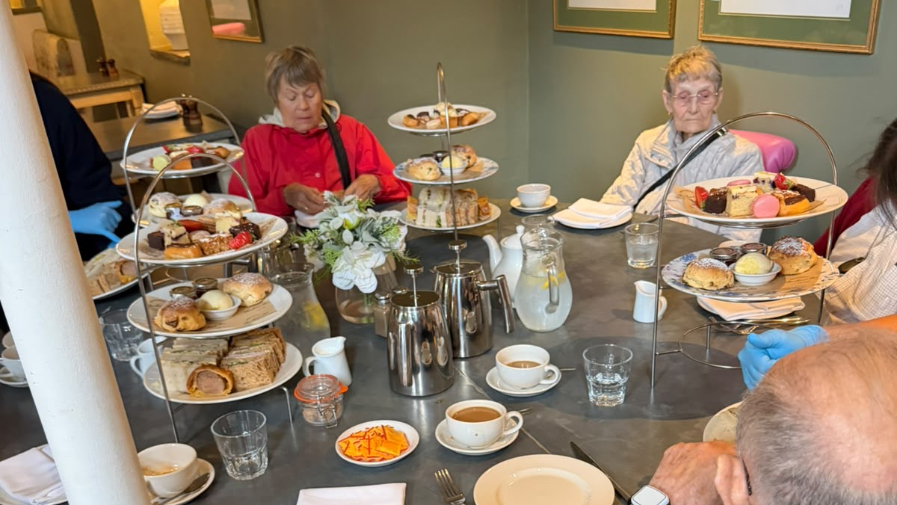 Afternoon tea customers web Afternoon tea customers web