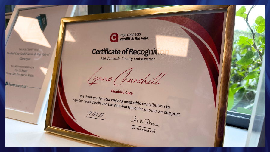 Lynne becomes and Age Connects Ambassador 