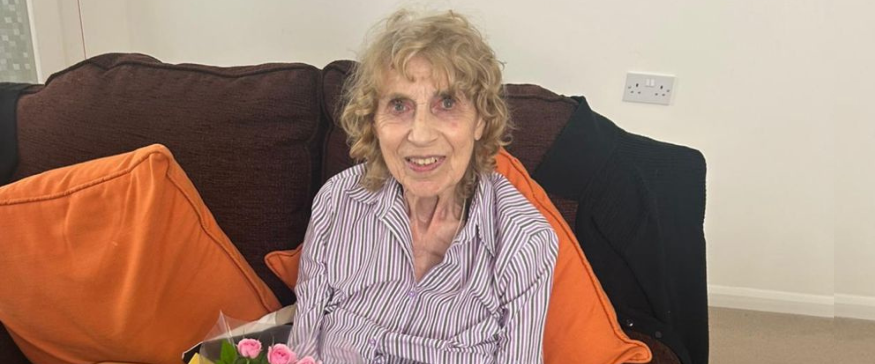 Celebrating Violet’s 87th Birthday with the Folkestone & Dover Team