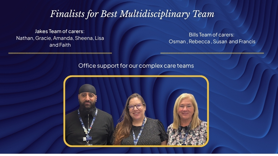 Finalists for Best Multidisciplinary Team