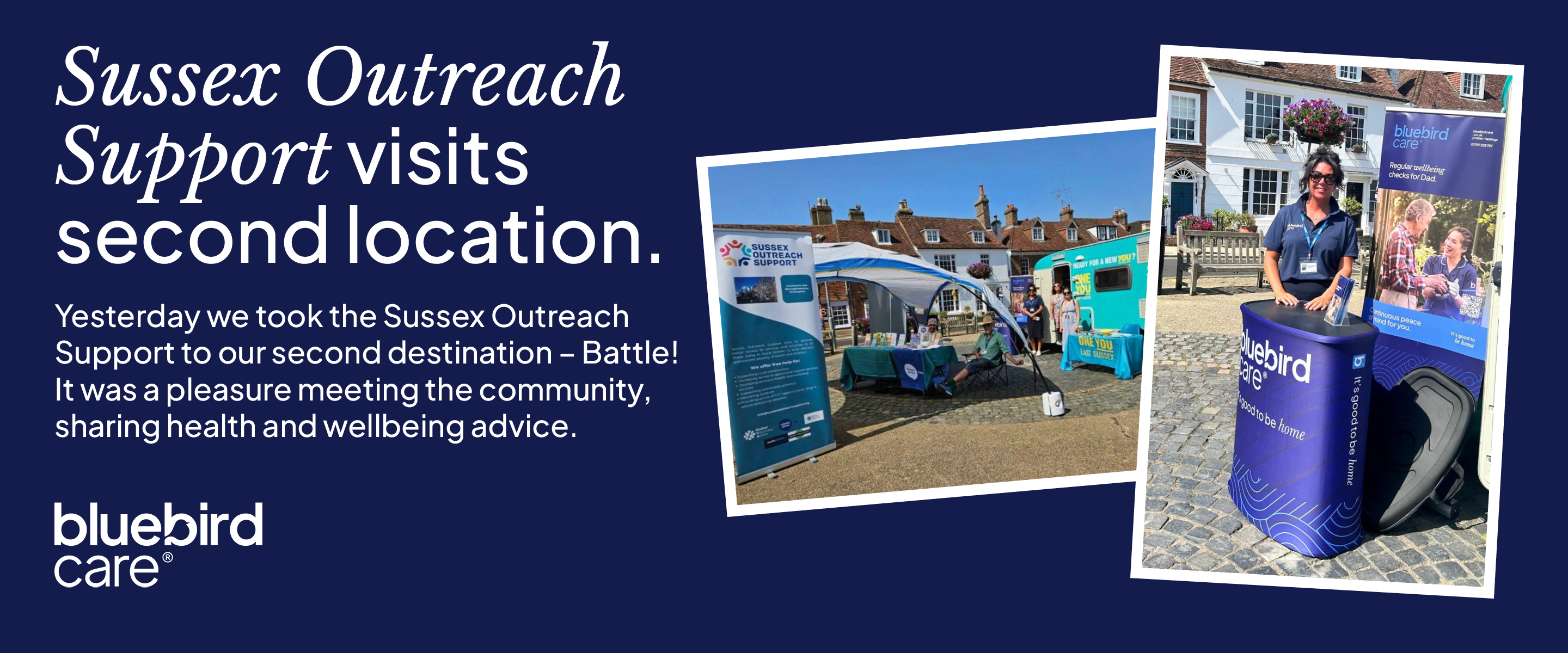 Bringing Care to Battle: Sussex Outreach Support Visits Second Destination