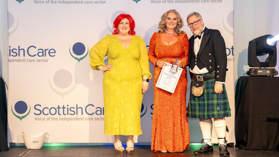 Jane Perry Honoured at Scottish Care Awards 2025 Jane Perry Honoured at Scottish Care Awards 2025