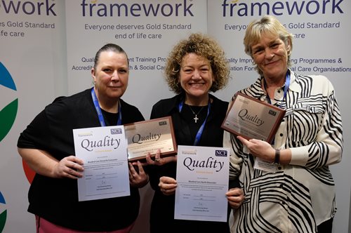 Gold Standards Framework Certificates