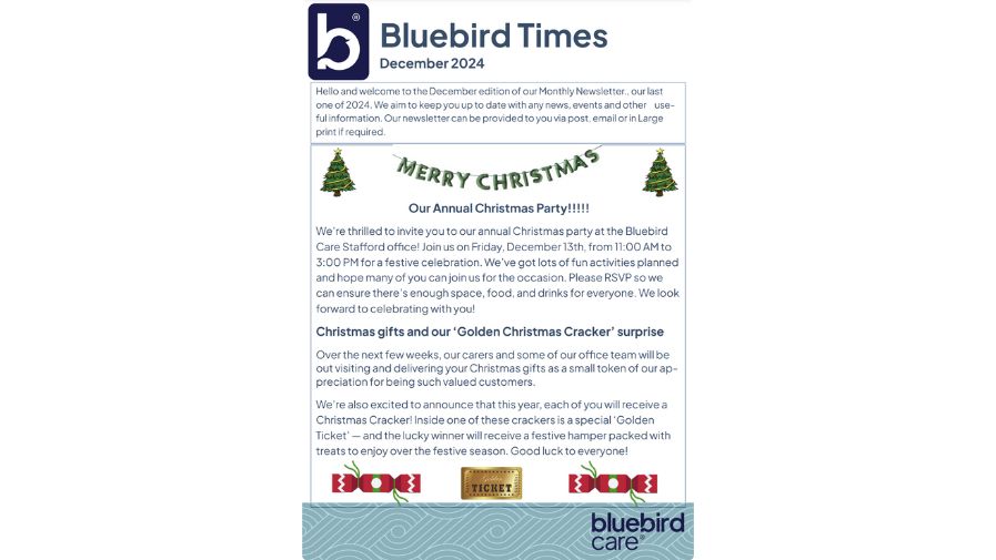 December 2024 Newsletter ST December 2024 Newsletter ST