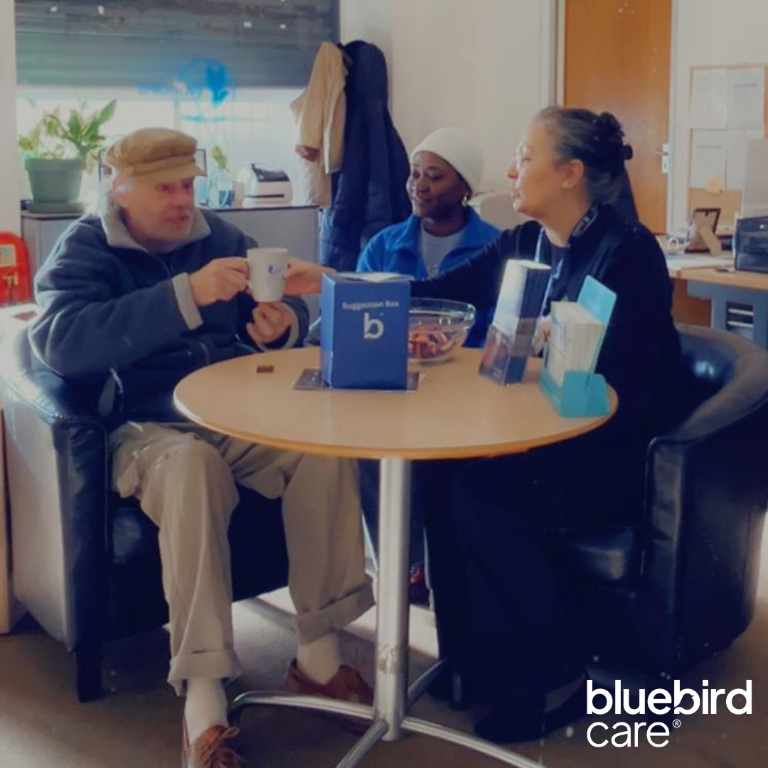 Customer Mike came to Visit 