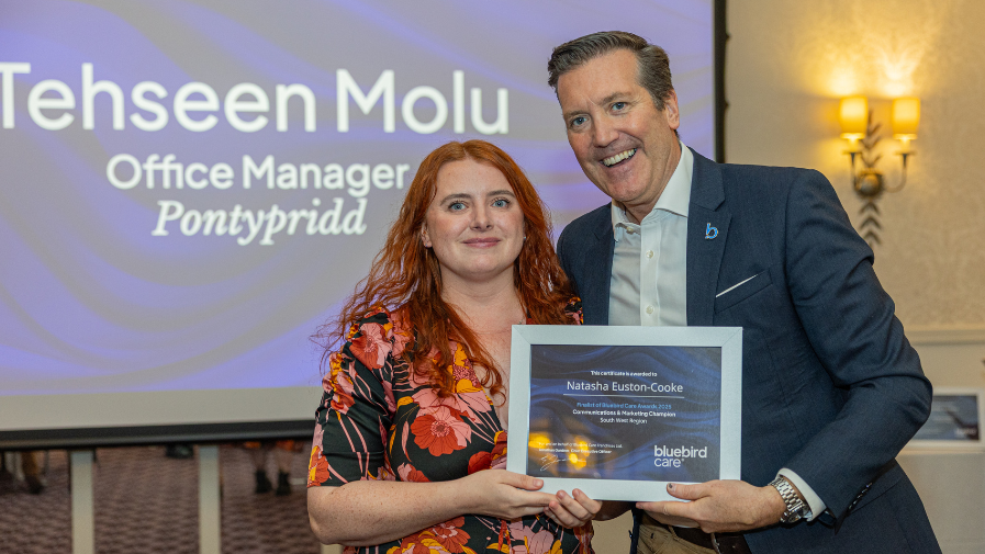 Natasha at the Regional Awards 1