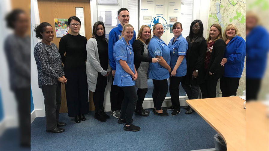 Hillingdon business gets national recognition at UK care awards