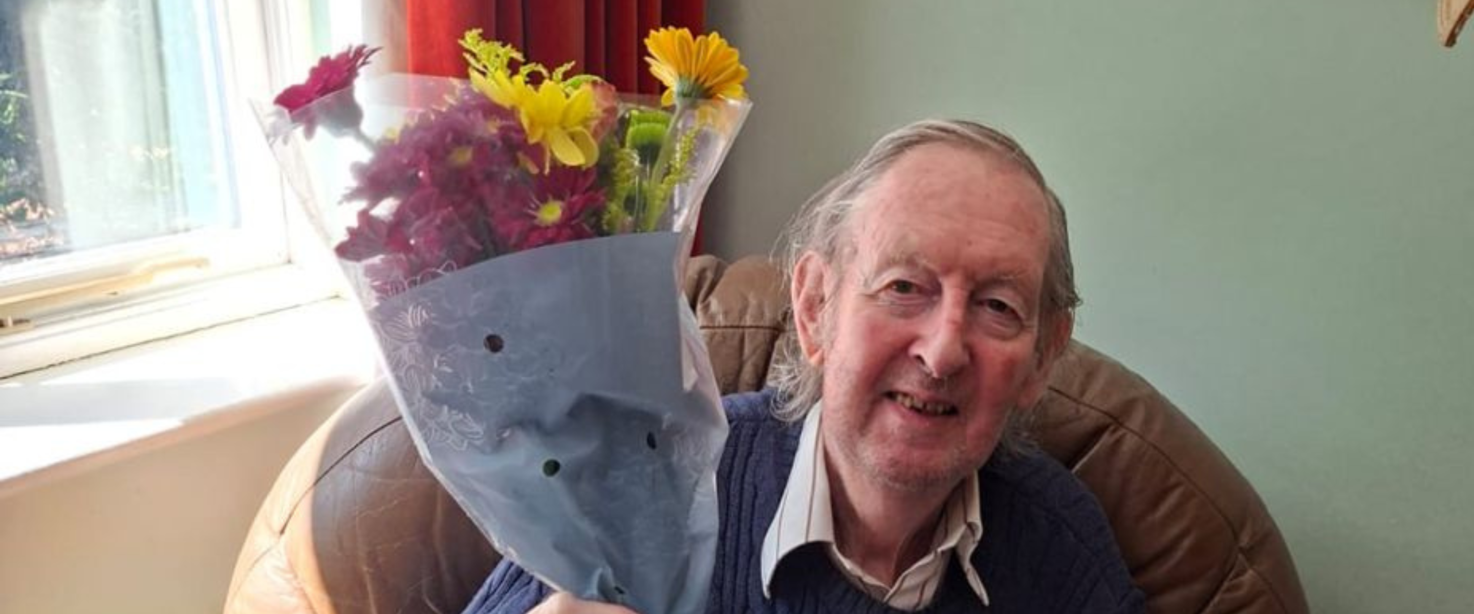 Celebrating Richard’s 84th Birthday with Bluebird Care Canterbury & Thanet