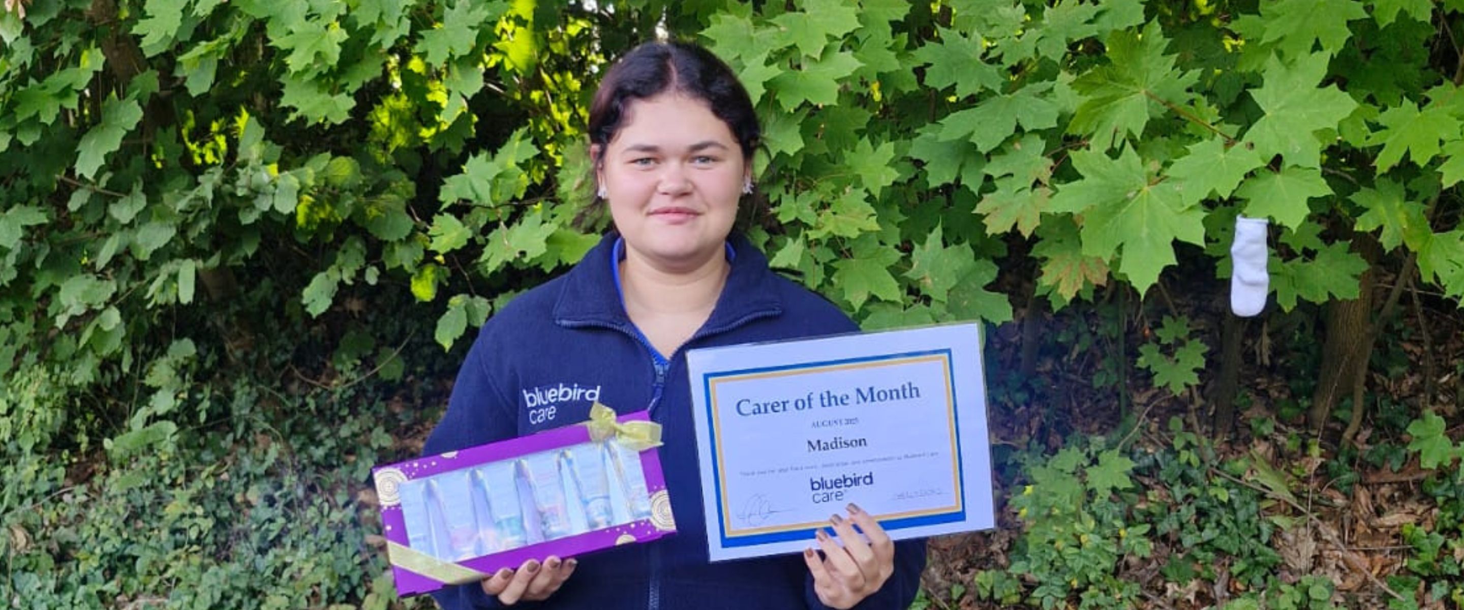 Celebrating Madison, Carer of the Month