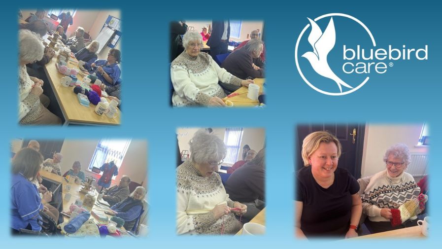 Knit and Natter Collage 1 Knit and Natter Collage 1