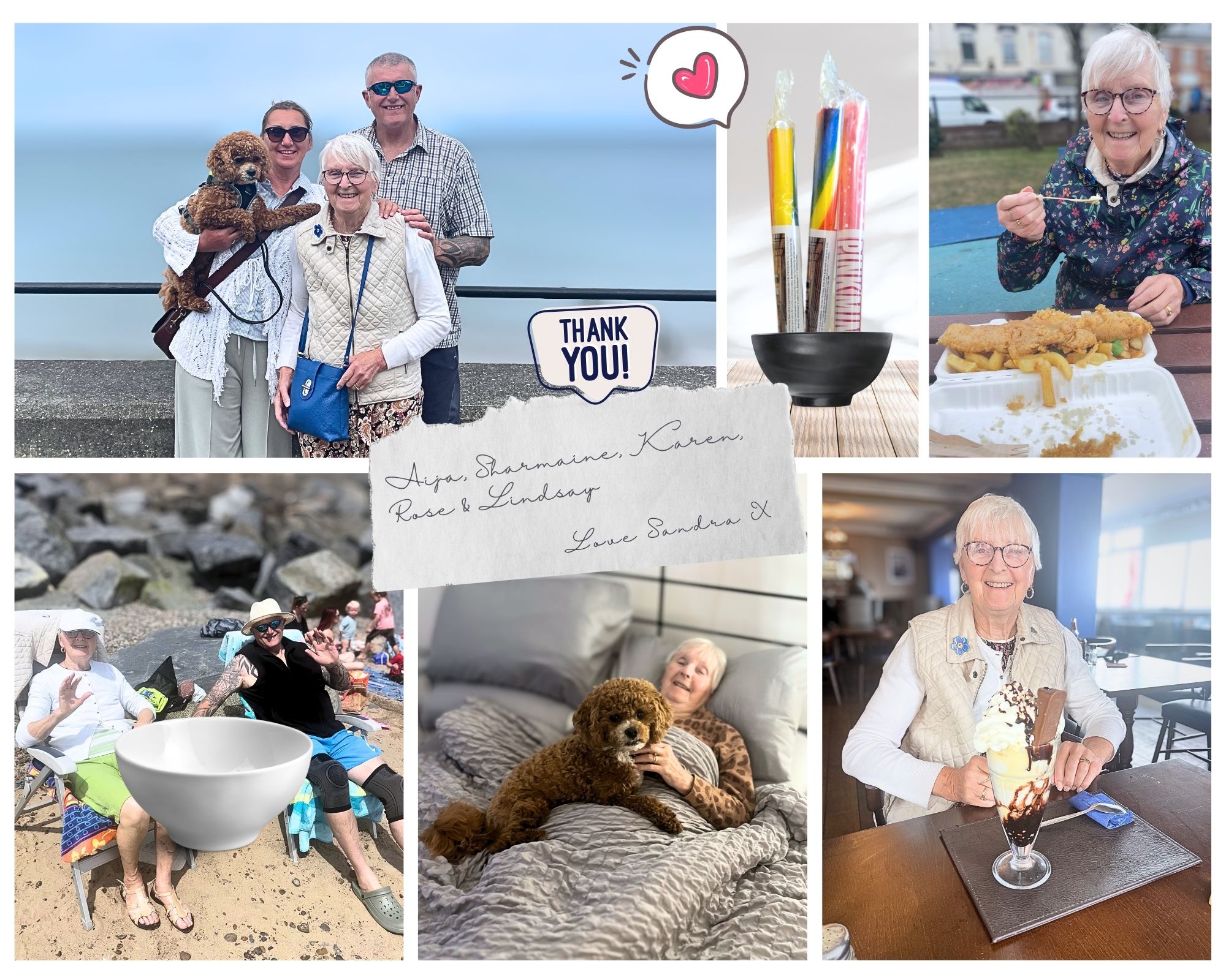 Sandra’s Seaside Break