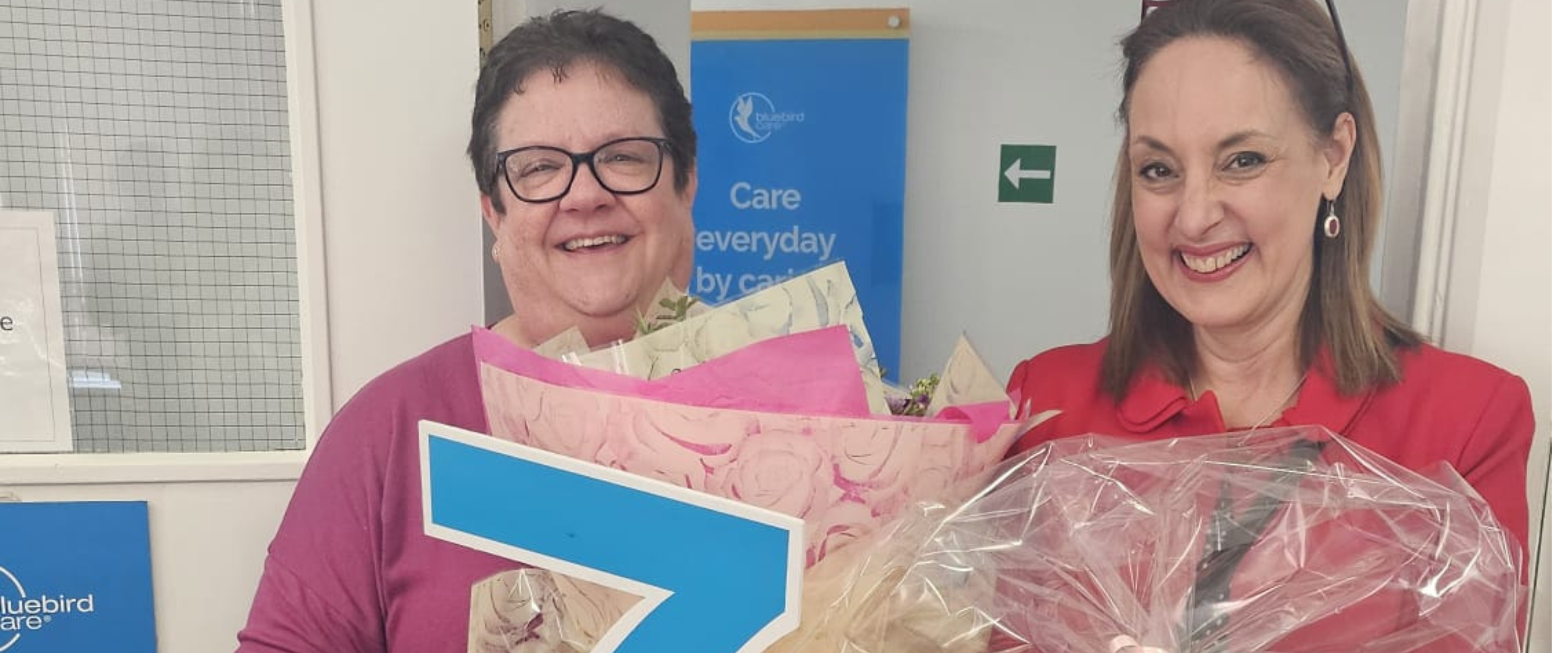 Celebrating Sue’s 7-Year Anniversary as Bob’s PA at the Central Team! 🎉