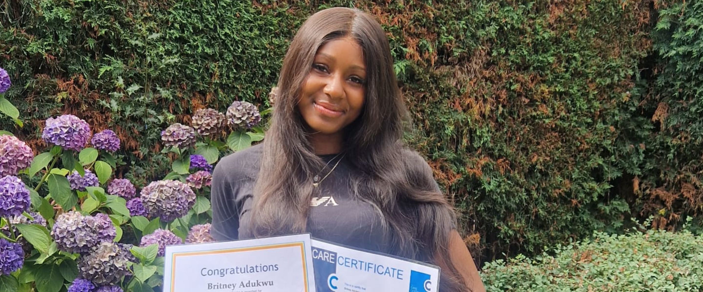 Celebrating Britney’s Success: Probation Completed with the Live-in Care Team