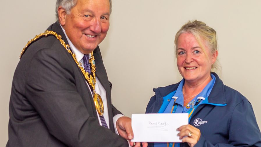 Beryl and Mayor Beryl and Mayor