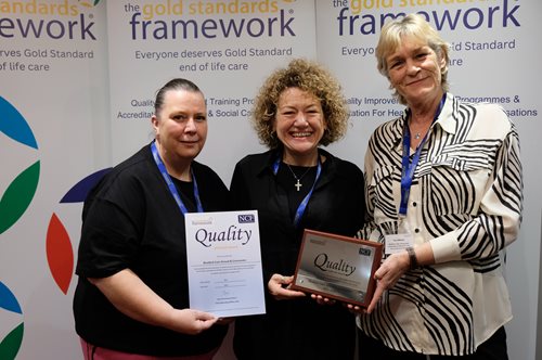 Gold Standards Framework Plaque