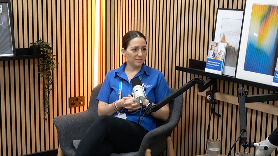 Betty Parra on the Family Carer Podcast On page 2