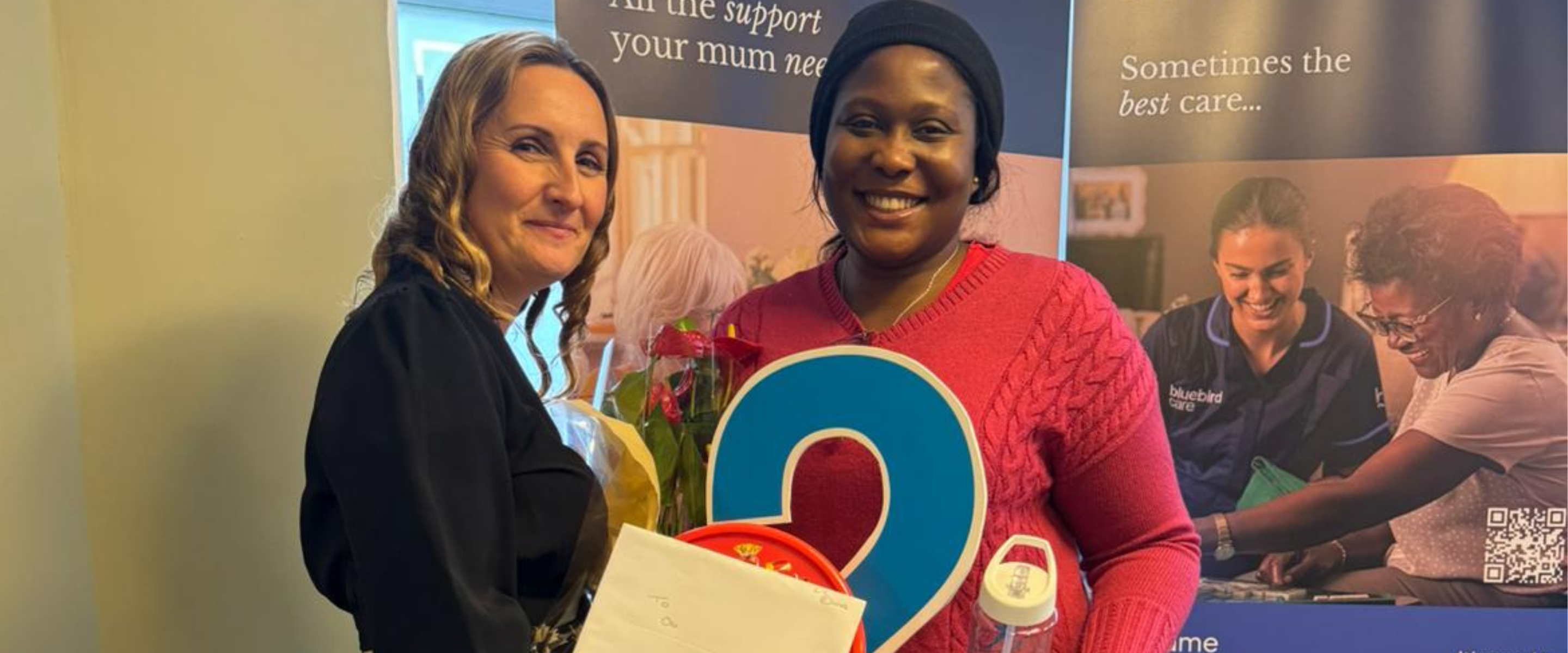 Celebrating Olu’s 2-Year Anniversary with Bluebird Care