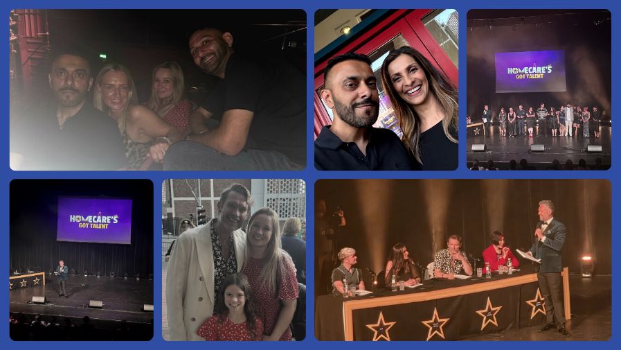 Homecare's got Talent Collage Homecare's got Talent Collage