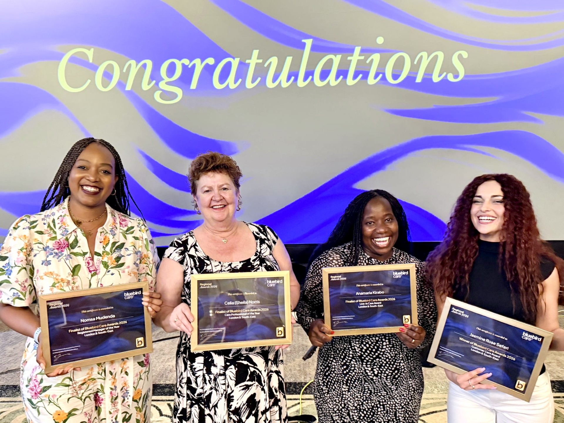 Bluebird Care Award Winner Bluebird Care Award Winner