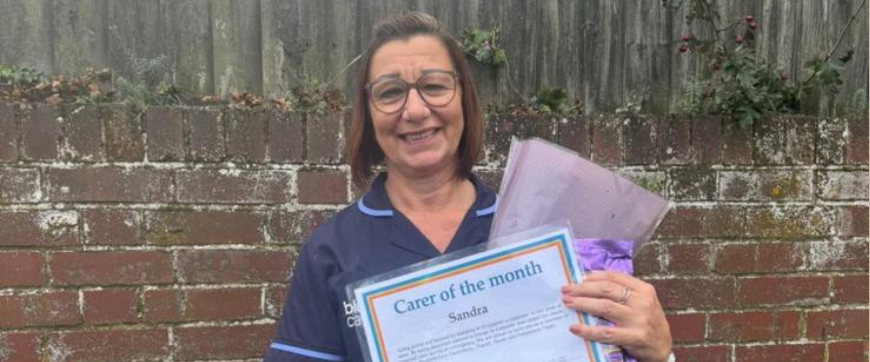 Carer of the Month – Sandra Baldock 