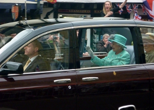 The Queen's visit to Stamford