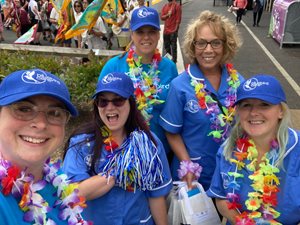 Bluebird Care Mid Essex at the Chelmsford Carnival 2023