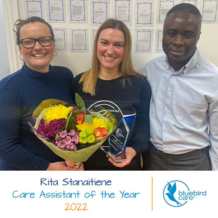 Rita Stanaitiene, Care Assistant of the Year 2022