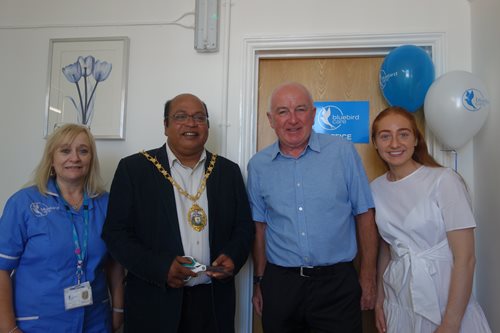 Bluebird Care Redbridge, Epping & Harlow official opening with Mr. Mayor of Redbridge