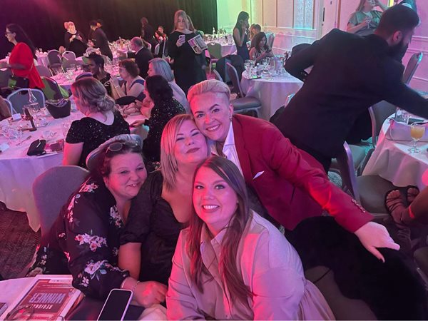 Lincoln & South Lincolnshire team on Great British Care Awards