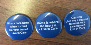 Live in care badges