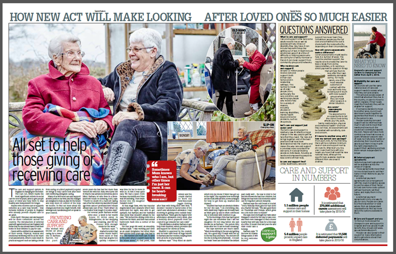 Sunday Mirror Special Feature: Barbara Barrett and her monther, Bess Vernon