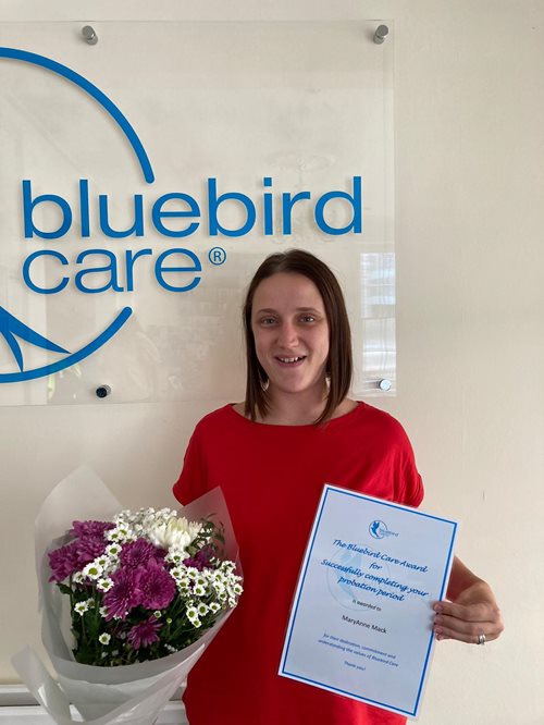 Bluebird Care Mid Essex Passed Probation