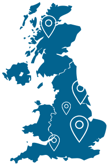 locations in the UK